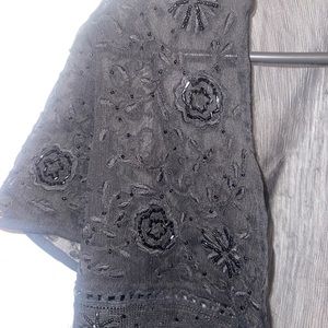 cejon cropped embellished embroidered bolero